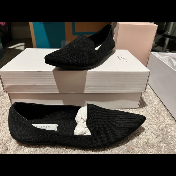 Steven New York Knit Flats Black and Steve Madden flats bundle 6.5 - Picture 3 of 3